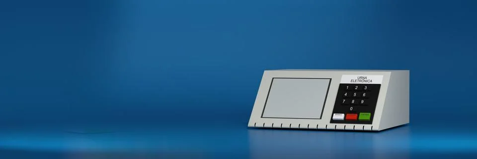 Urn electronics Brazil Stock Illustration