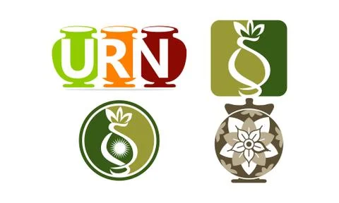 Urn Ewer Store Set Stock-Illustration