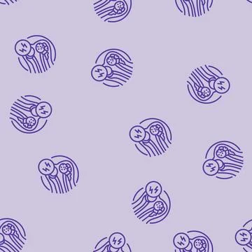 Urodynamic testing urology line seamless pattern 스톡 일러스트