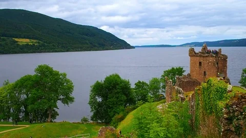 Urquhart Castle 库存影片 79846941