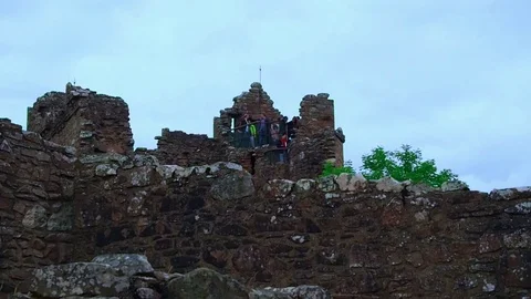 Urquhart Castle Stock Footage 82725327