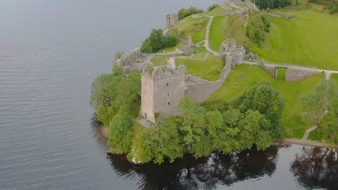 Urquhart castle 库存影片 127769230