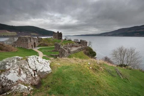 Urquhart castle Foto stock