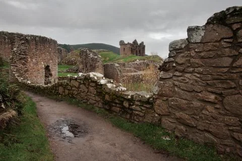 Urquhart castle Stock Photos