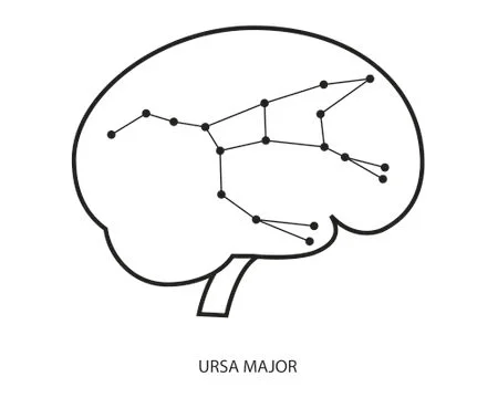 Ursa Major Stock Illustration