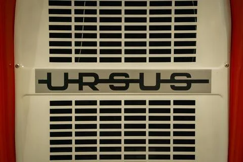 Ursus Logo on Tractor Grille Stock Photos