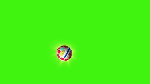 Uruguay ball Stock Footage 261432917