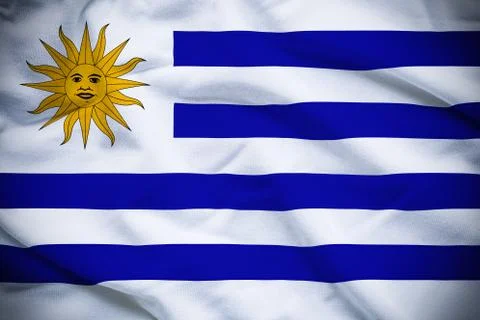 Uruguay Flag Stock Photos