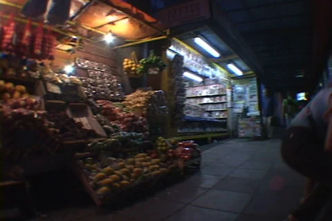 Uruguay-Fruit-Stand Video stock 634201