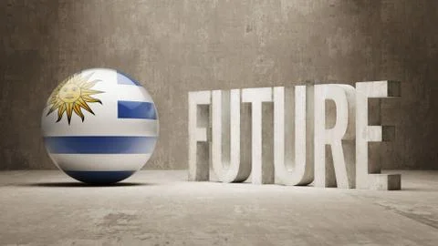 Uruguay. Future  Concept. Stock Illustration