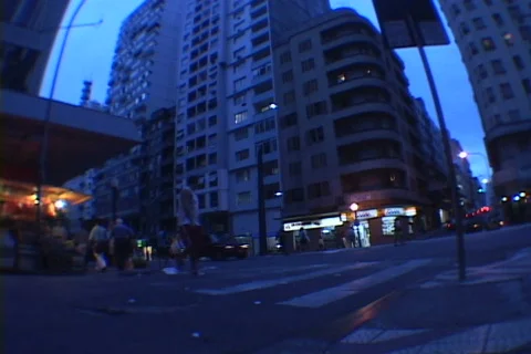 Uruguay-Street-Trafic Video stock 634278