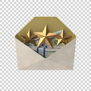 US 100 Dollar Money Notes Currency Three Stars 02 Stock Illustration