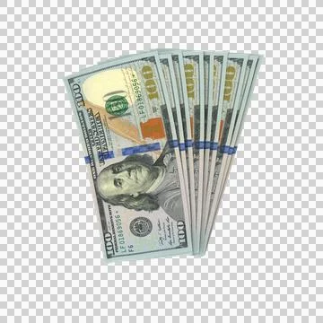 US 100 Dollar Note Bill Money 00 Stock Illustration