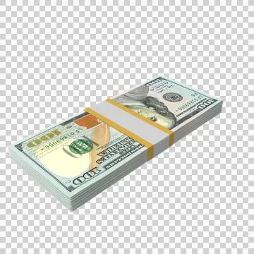 US 100 Dollar Note Currency Lot 07 Stockillustratie