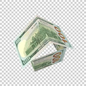 US 100 Dollar Note Home Money 01 Stock Illustration