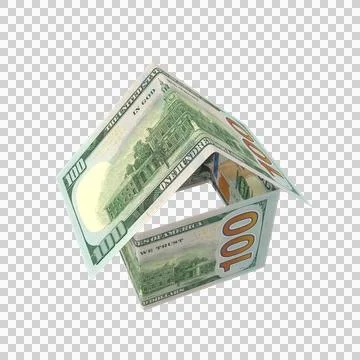 US 100 Dollar Note Home Money 03 Stock Illustration