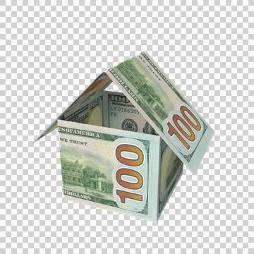 US 100 Dollar Note Home Money 05 Stockillustratie