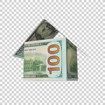 US 100 Dollar Note Home Money 18 Stock Illustration