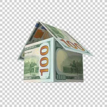 US 100 Dollar Note Home Money 17 Stock Illustration