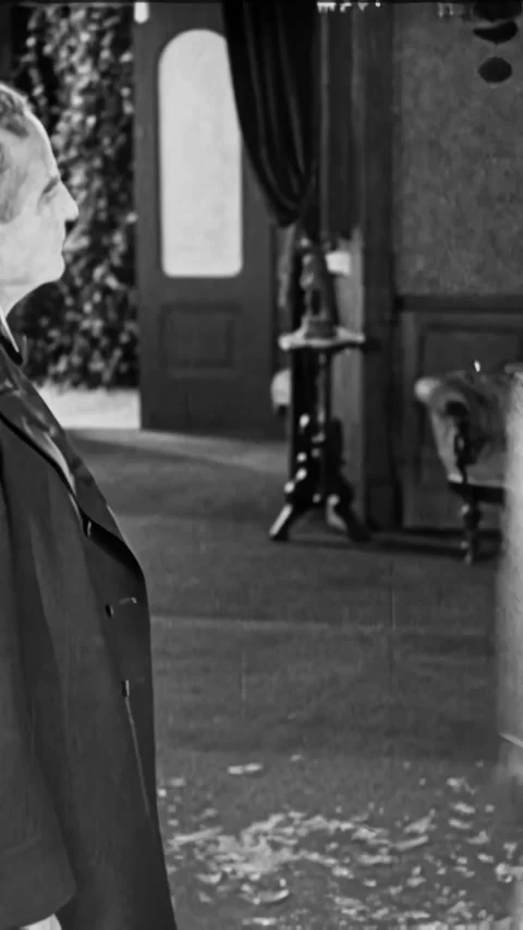 US - 1917 - in this silent comedy, after a father allows his high-energy son to Stock Footage 340294766