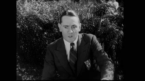 US - 1930 - in this comedy, a man leaves his date when his wife appears. His Stock Footage 296170107