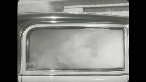 US - 1932 - in this comedy, a street cleaner throws a firecracker behind him and Stock Footage 264756099
