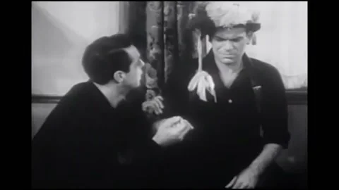 US - 1934 - in this comedy, an actor strongly refuses to play the part of Lady Stock Footage 327750245