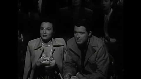 US - 1950 - in this comedy, a defeated boxer gets up one last time to make a Stock Footage 341981346