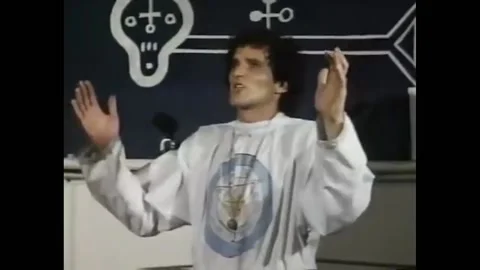 US - 1973 - in this sci-fi, a dead woman, gagged and bound on a table, comes Stock Footage 280183034