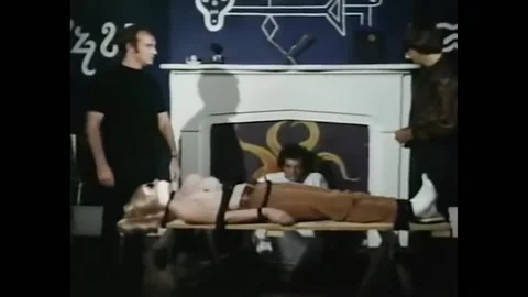 US - 1973 - in this sci-fi, a scientist is prompted to work on a woman who is 스톡 동영상 280183078