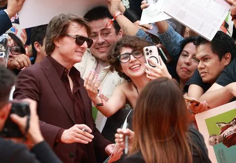 US actor Tom Cruise attends premiere of 'Digger', Mexico City - 25 Sep 2026 Fotos Stock