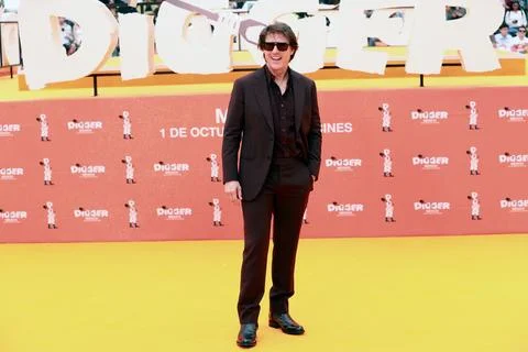 US actor Tom Cruise attends premiere of 'Digger', Mexico City - 25 Sep 2026 Fotos Stock