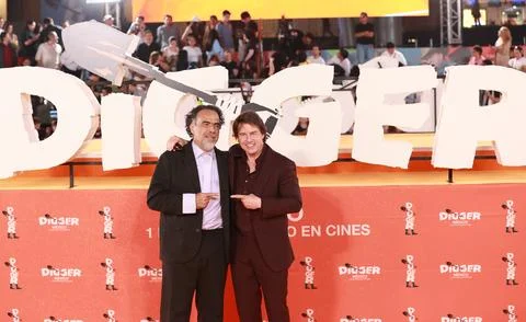 US actor Tom Cruise attends premiere of 'Digger', Mexico City - 25 Sep 2026 Fotos Stock