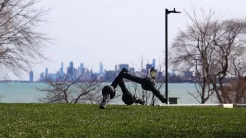 US: AI-Designed Robots Run, Adapt, and Survive Like Living Machines Stock Footage 330441654