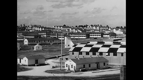 US Air Force Base Impressions Stock Footage 107920425