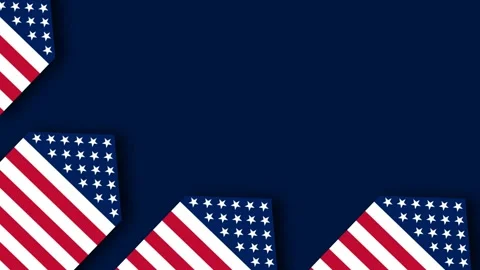 US Air Force Birthday Celebration Background with Patriotic American Flag E.. Stock Footage 342962085