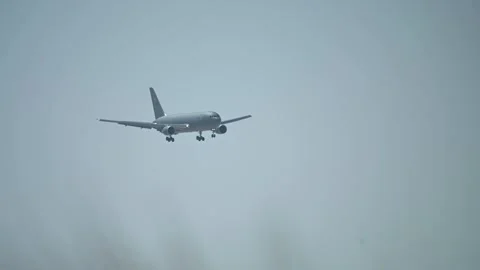 U.S. Air Force KC-146 Pegasus aircraft in flight Stock Footage 290334719