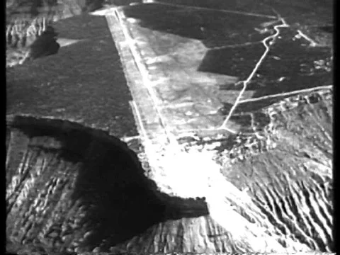 The U.S. Air Force tests the ejection seats in new super sonic jets in 1956. Video stock 75327595