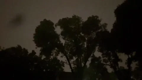 US: Another Round Of Severe Thunderstorms Hits Twin Cities, MN Stock Footage 282854513