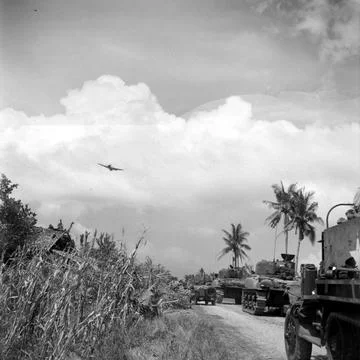 US armed forces in Philippines during World War II Stock Photos