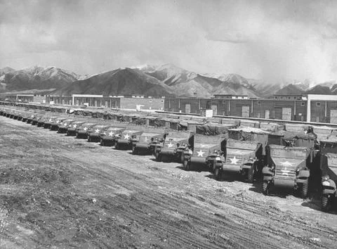 US Armed Forces War, Tooele, Utah, USA - 27 Mar 1946 Stock Photos