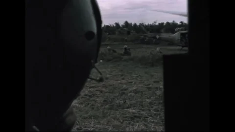 US Army Ground Troop Deployment In Rice ... | Stock Video | Pond5