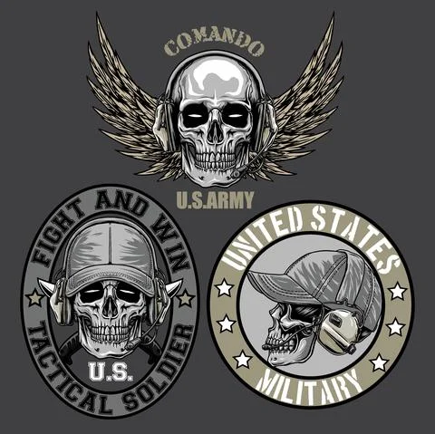 US ARMY Stock Illustration