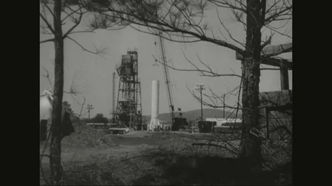 US Army launching and testing different types of missiles - 1907-1957 Stock Footage 90459902