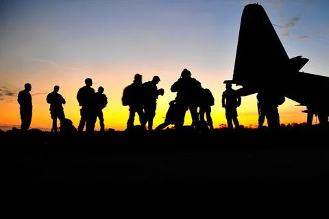 U.S. Army Operational Detachment Alpha Soldiers, also known as Green Beret... Stock Photos