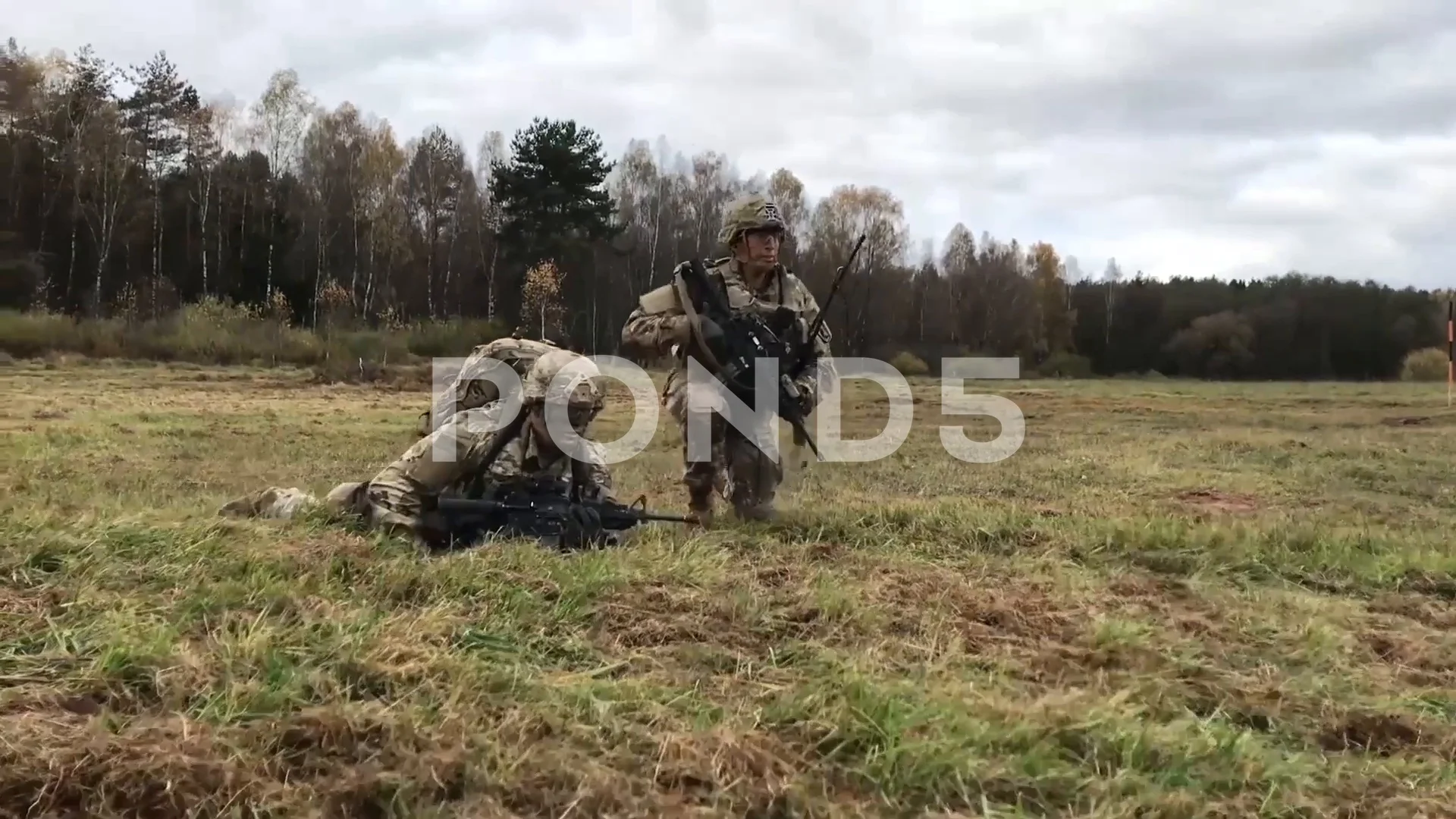 Video Us Army Platoon Live Fire Exercise Grafenwoehr Germany