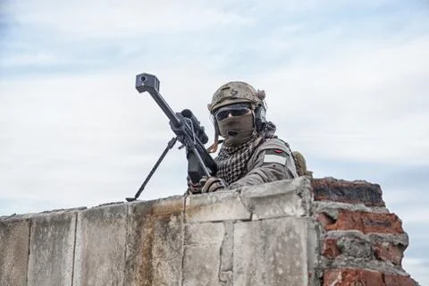 U.S. Army sniper Stock Photos