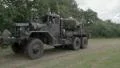 US Army Tow Truck / Support Vehicle HD Footage