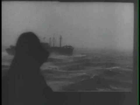 U.S. Army troops struggle through weather during the Korean War. Stock Footage 74801366