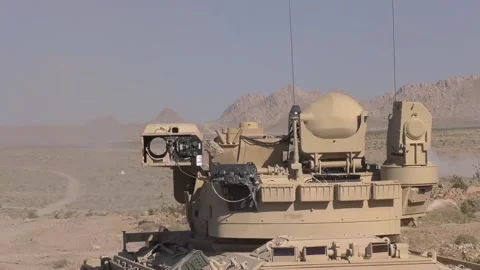 US Army Using Its Best Armor - Combined Live-Fire Exercise  (19) Stock Footage 162547186